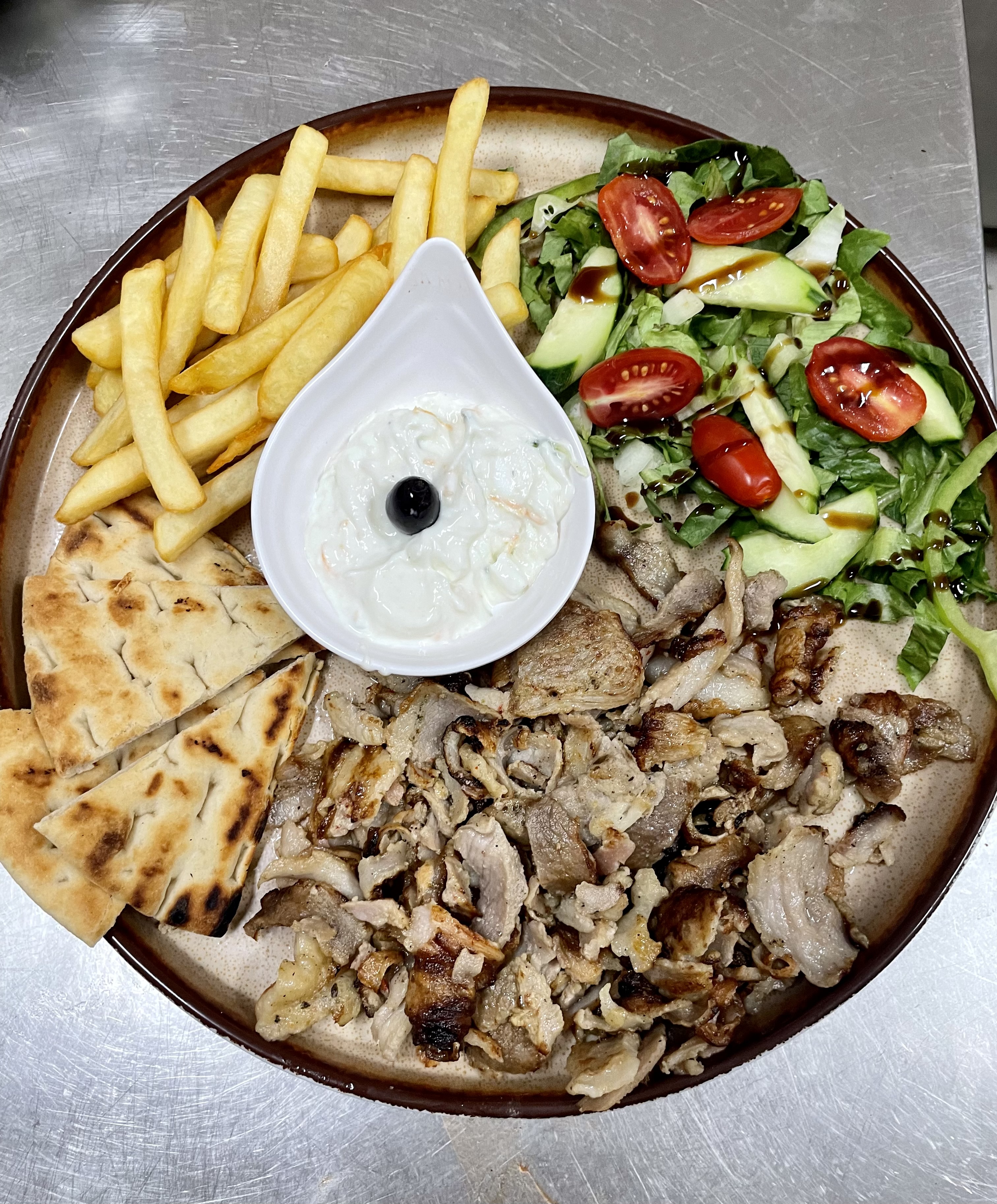 Pork Gyros Plate